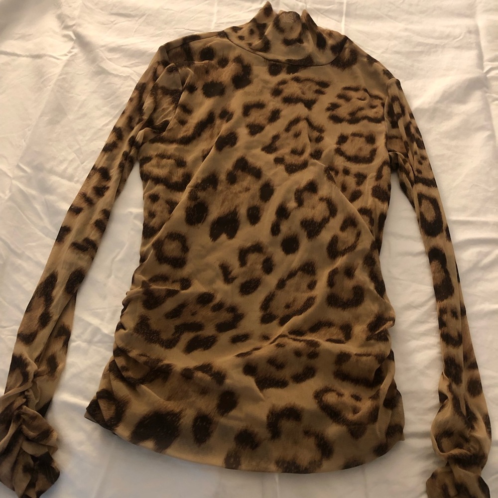 INC Animal Print Shirt